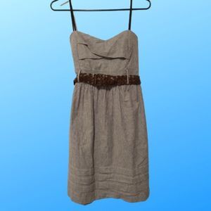 City Triangles Strapless Dress